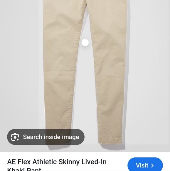 American Eagle Super Stretch khaki jeans - Picture 2 of 6